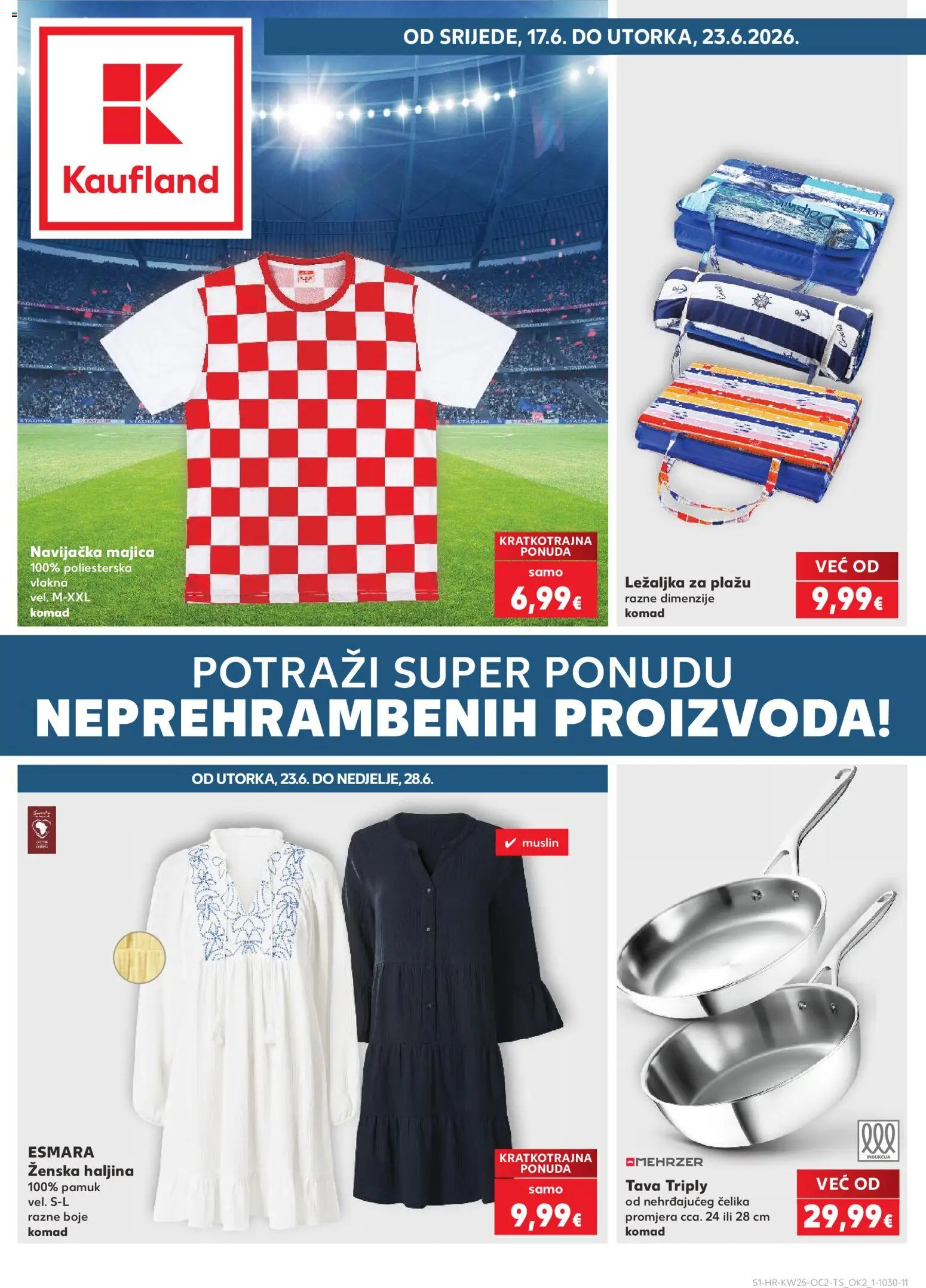 Pregled letka Rijeka Zamet trgovine Kaufland vrijedi od 17.06.2026