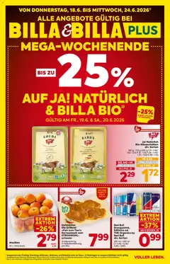Billa AT - Billa AT akciós újság megtekintése, amely érvényes 2026.06.18.-től
