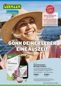 Vorschau von dem Prospekt des Geschäftes Vitalia, gültig ab dem 01.07.2026