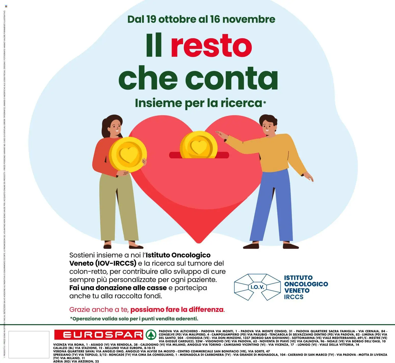Anteprima dell'opuscolo Eurospar volantino Calalzo dal negozio Eurospar valido da 15/10/2026 - TV