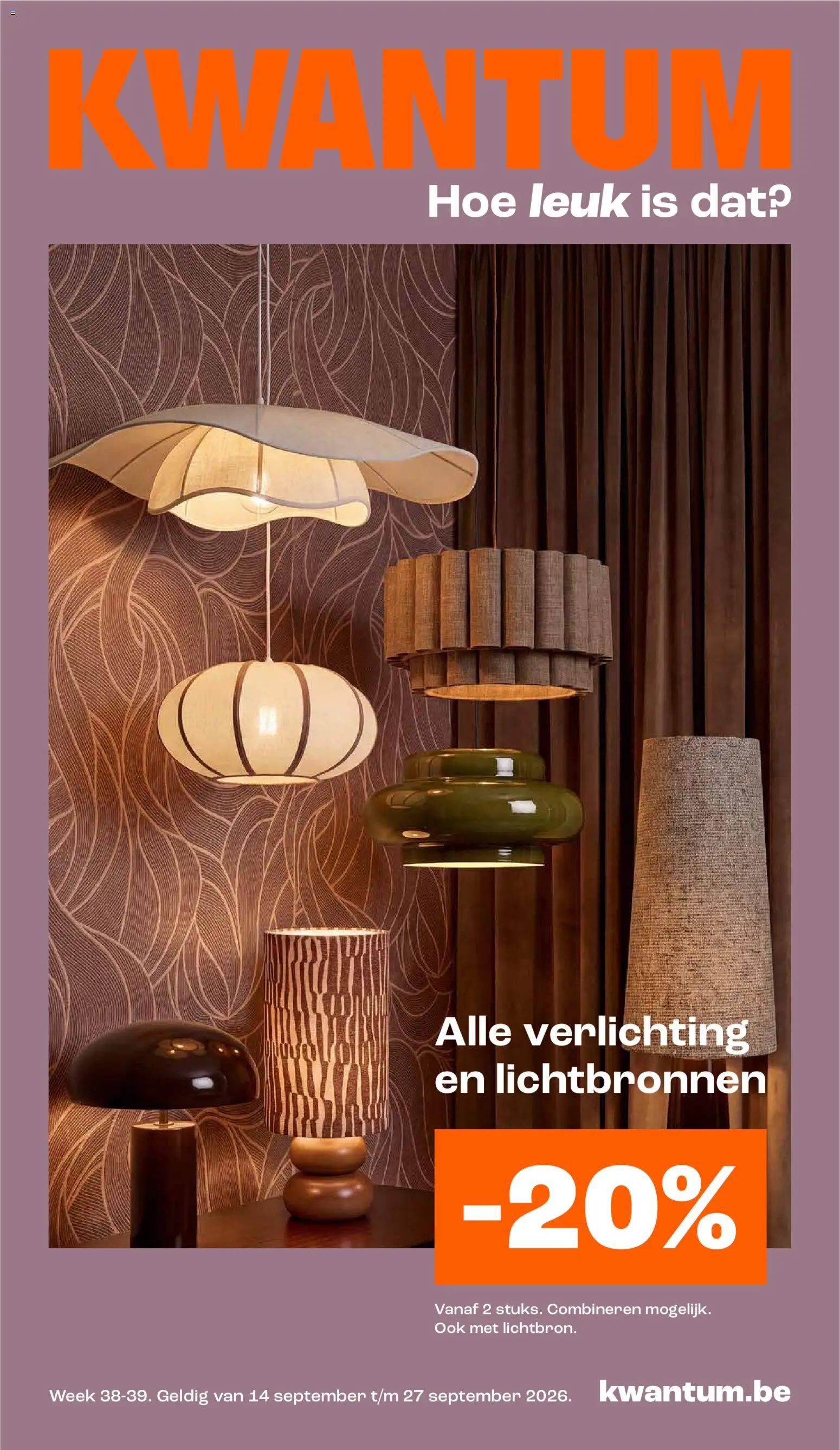 Voorbeeld van Kwantum Folder / Publicité van winkel Kwantum geldig vanaf 14/09/2026
