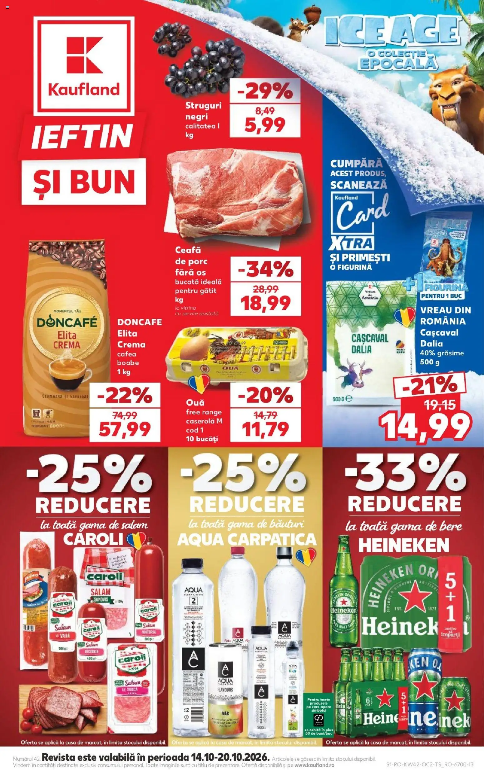 Catalog Kaufland de la 14.10.2026 - Revista "Kaufland Slatina" - Pagină 1