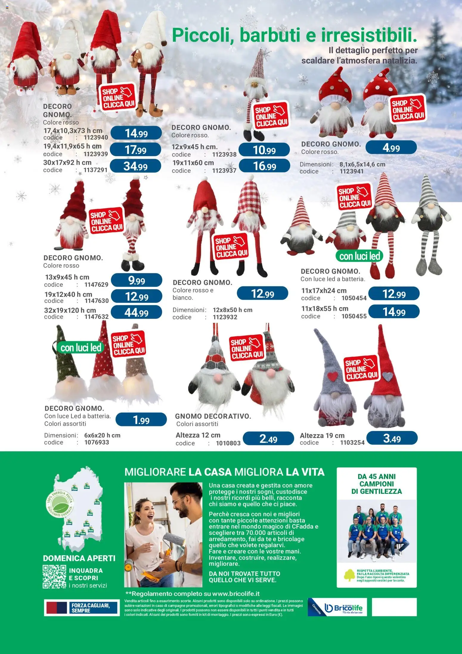 Anteprima dell'opuscolo CFadda volantino Natale dal negozio CFadda valido da 22/10/2026 - Tè, Luce LED