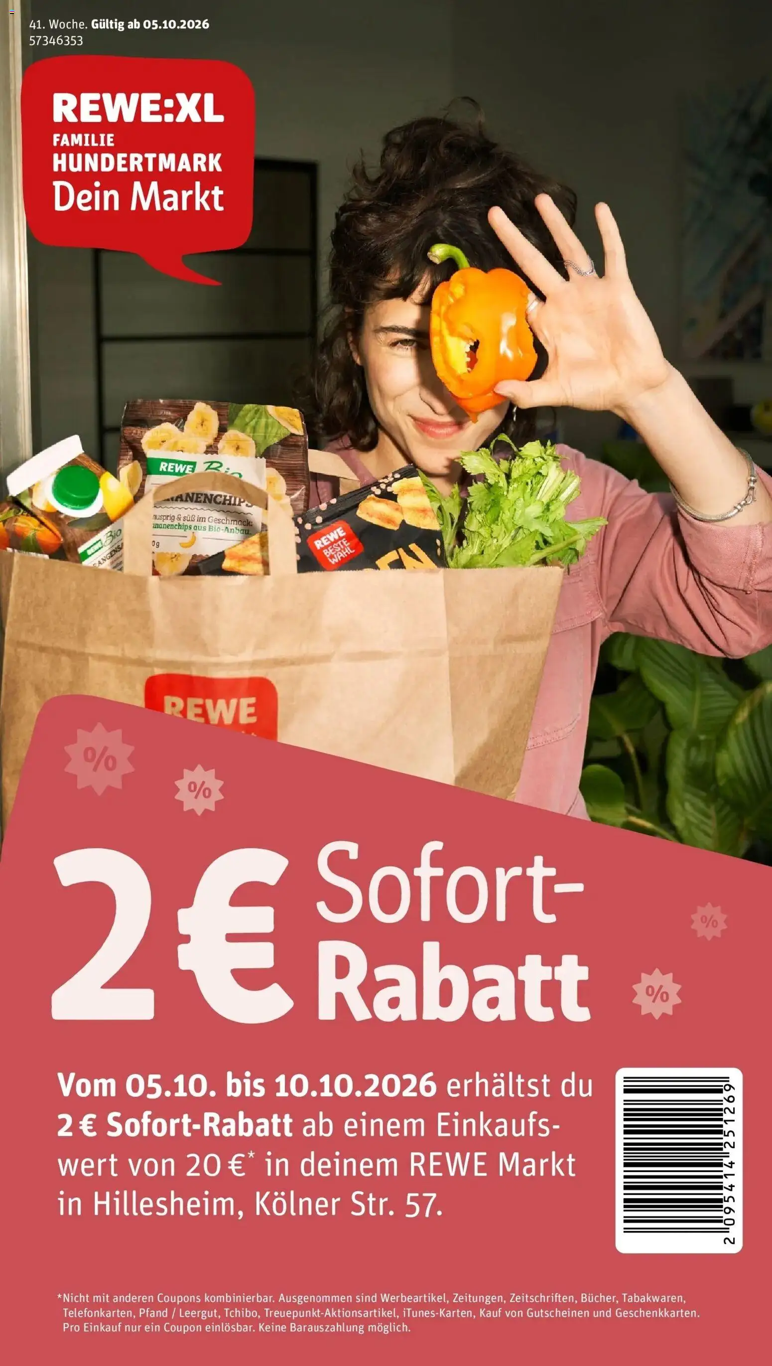Vorschau von dem Prospekt des Geschäftes Rewe, gültig ab dem 05.10.2026