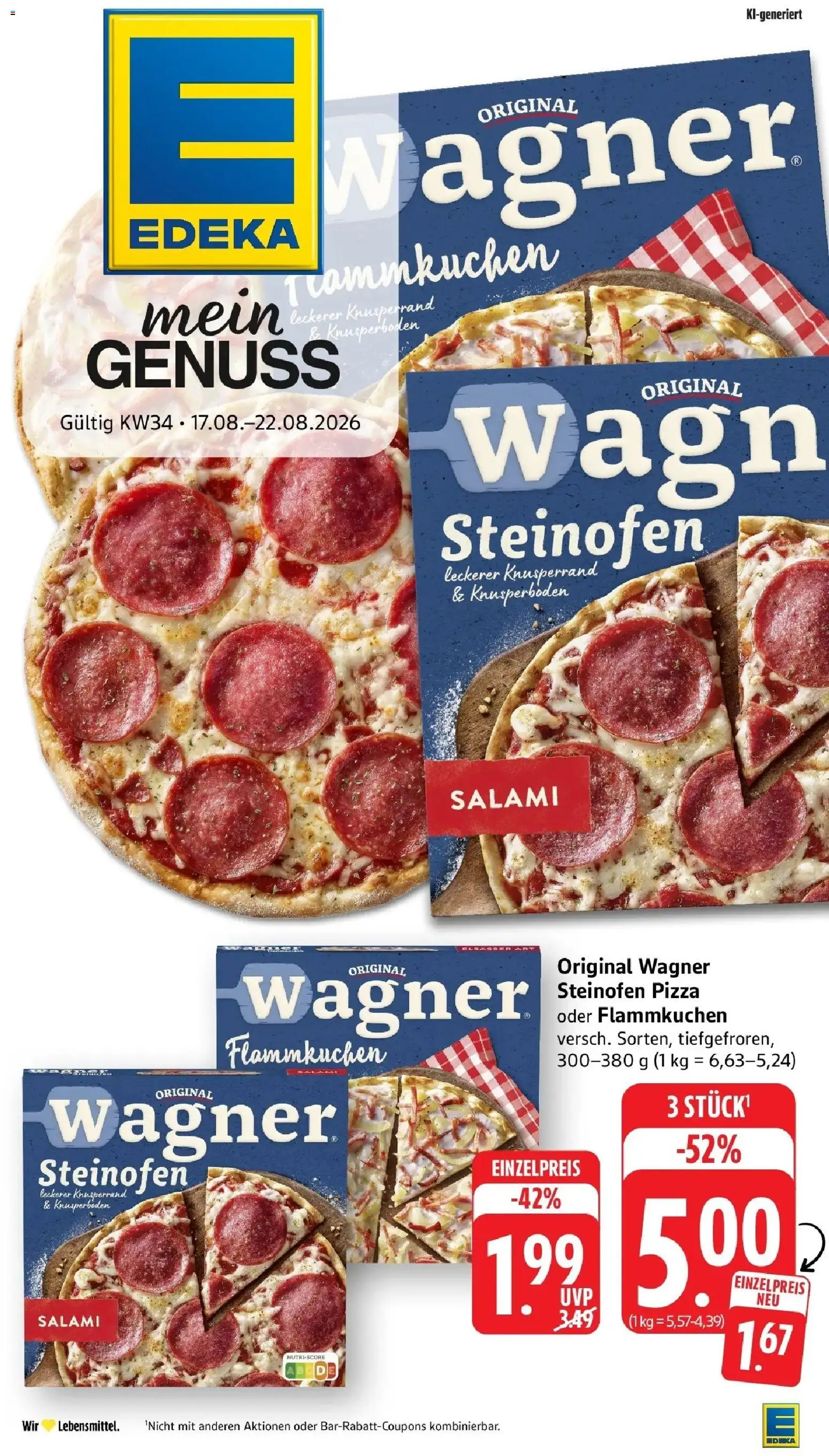 Vorschau von dem Prospekt des Geschäftes Edeka, gültig ab dem 17.08.2026