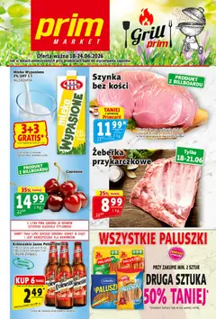 Pogląd gazetki "Prim Market gazetka" ze sklepu Prim Market ważnej od 18.06.2026