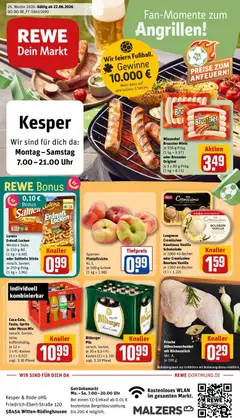 Vorschau von dem Prospekt des Geschäftes Rewe, gültig ab dem 21.06.2026