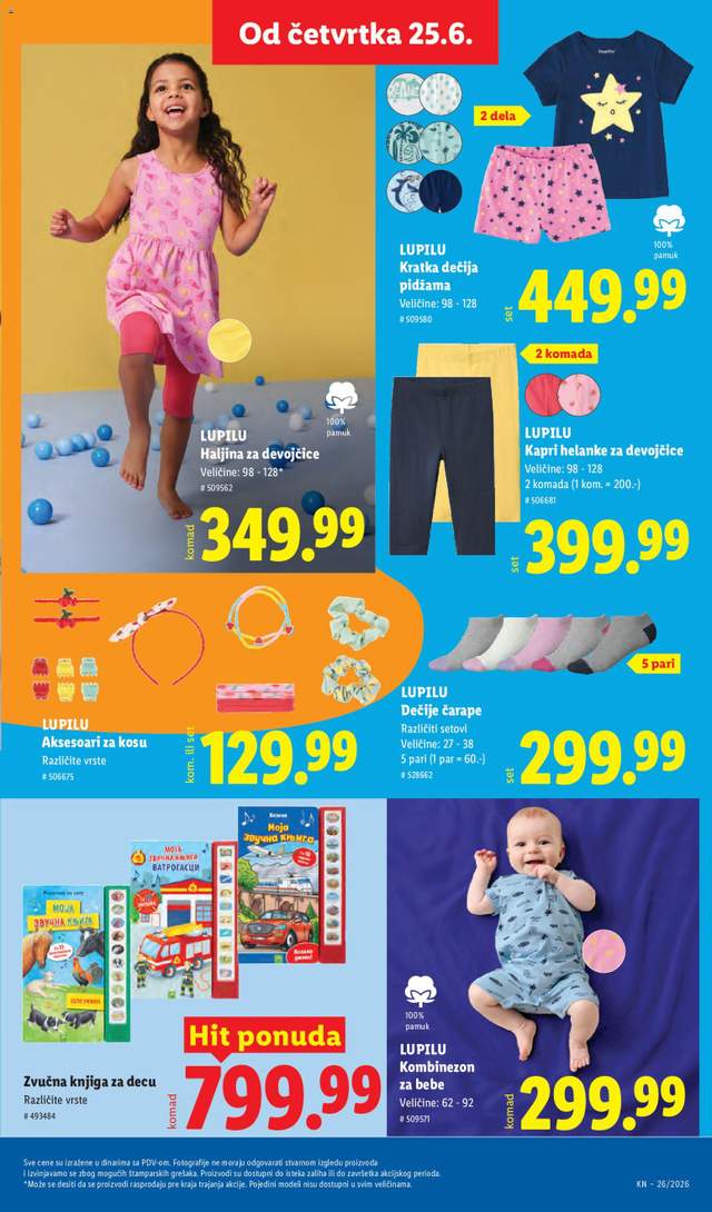Novi Lidl katalog od 25.06.