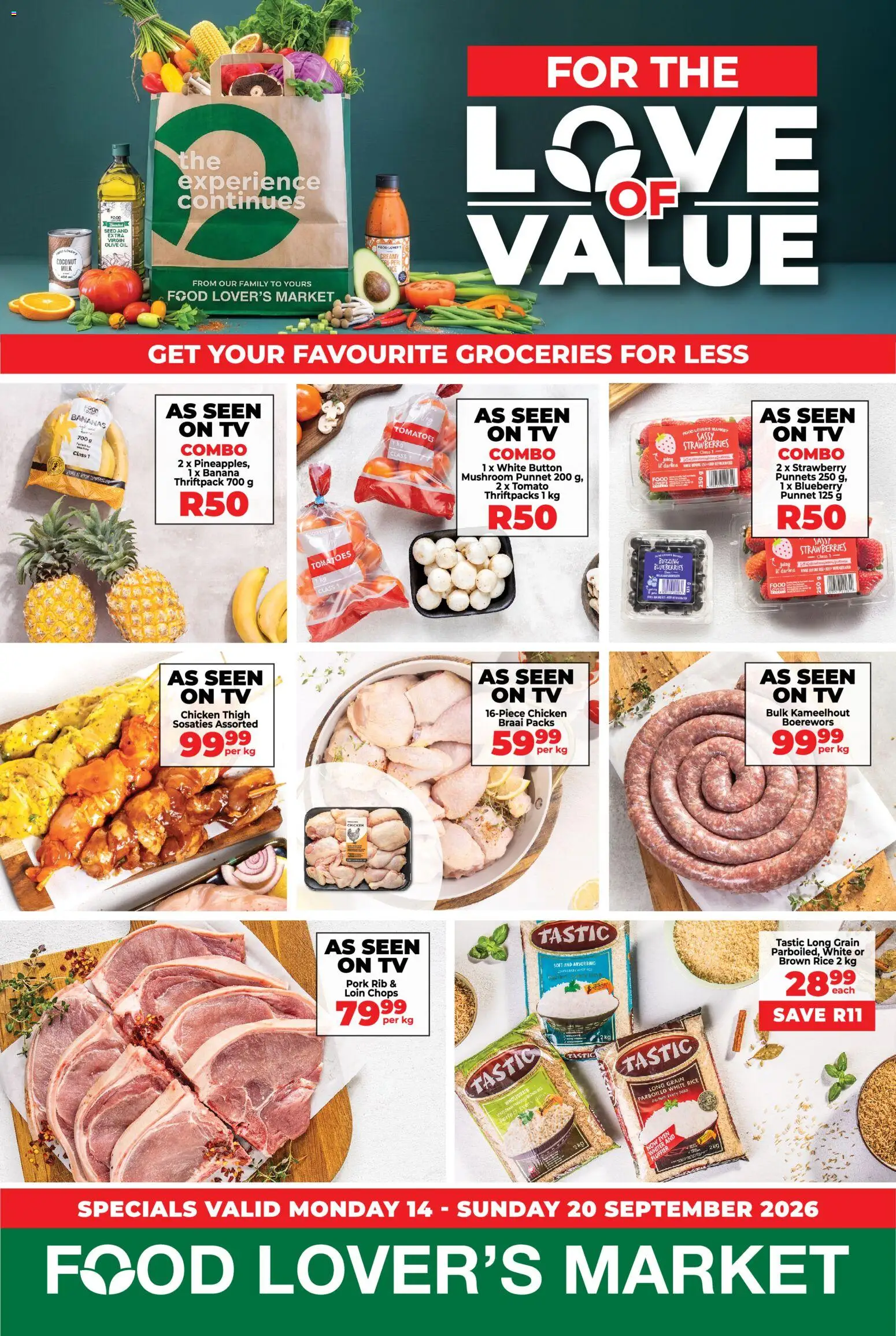 Preview of Food Lover's Market flyer valid from 14/09/2026