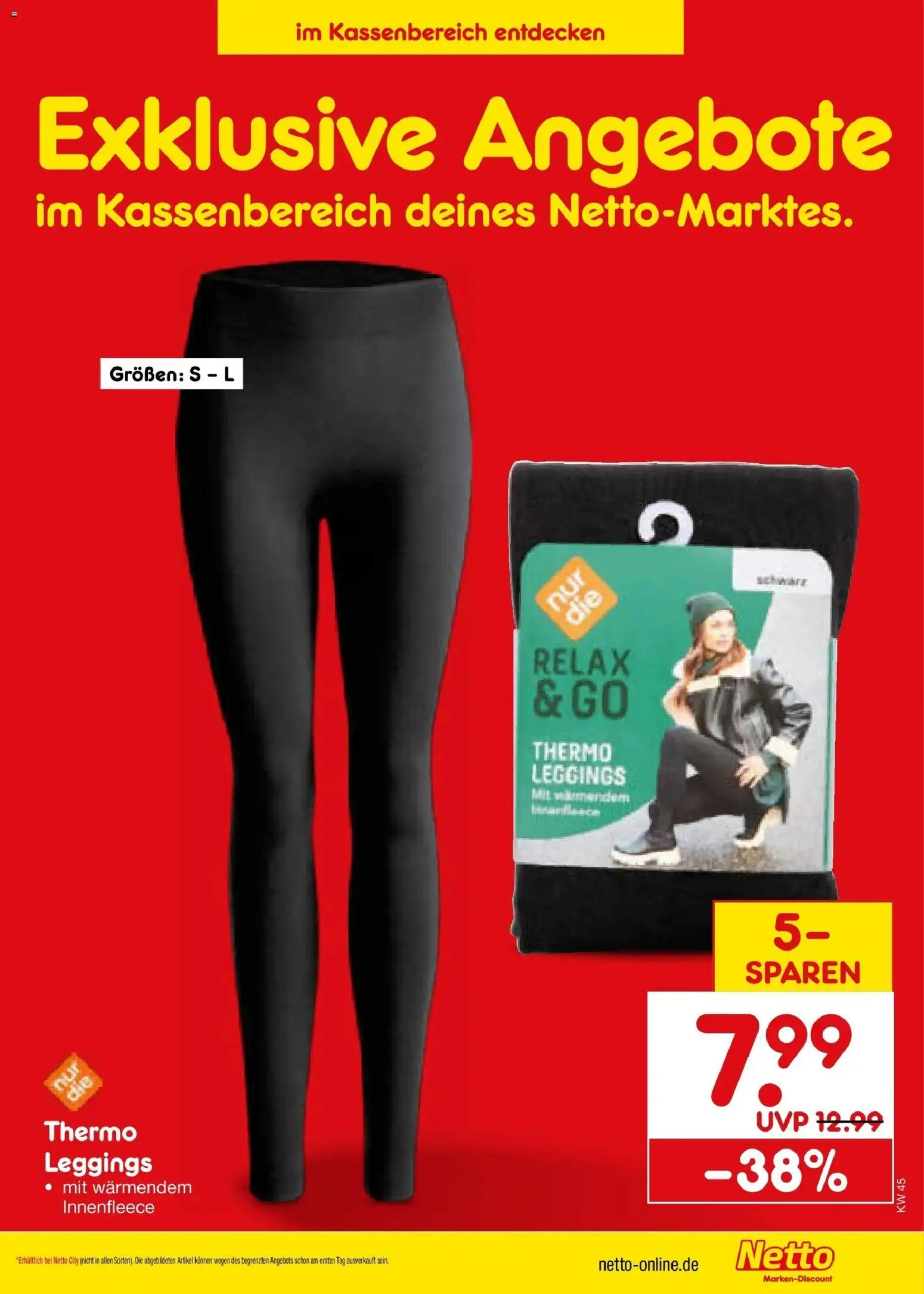Vorschau von dem Prospekt des Geschäftes Netto Marken-Discount, gültig ab dem 02.11.2026 - Leggings