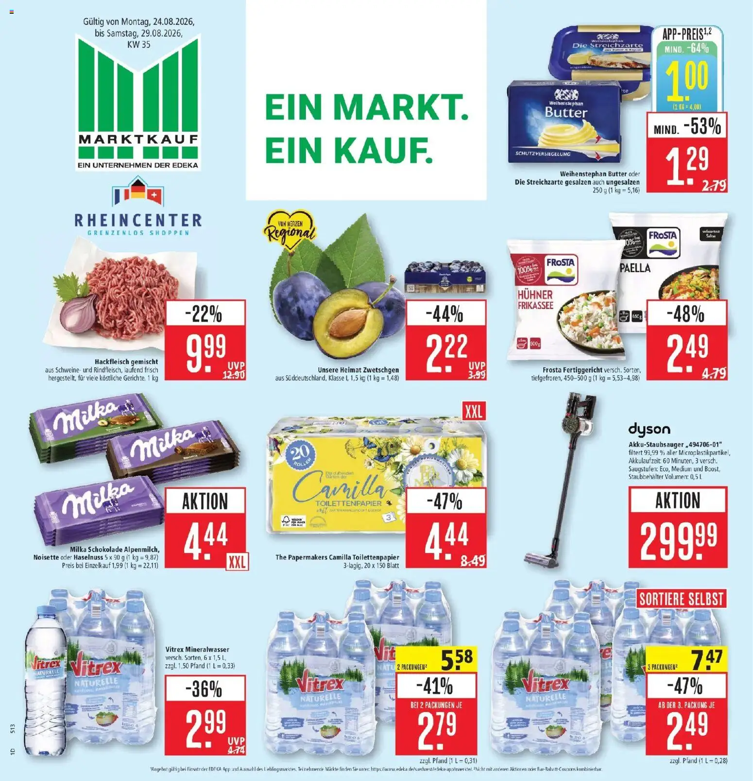 Vorschau von dem Prospekt des Geschäftes Marktkauf, gültig ab dem 24.08.2026