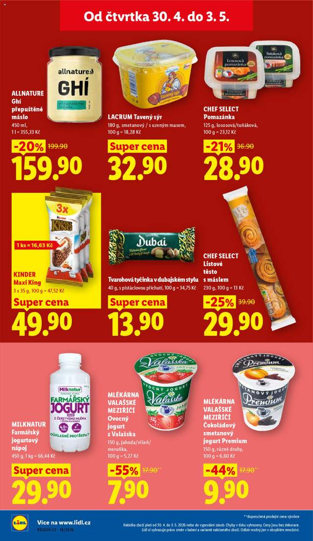 Nový Lidl leták od 30.04.