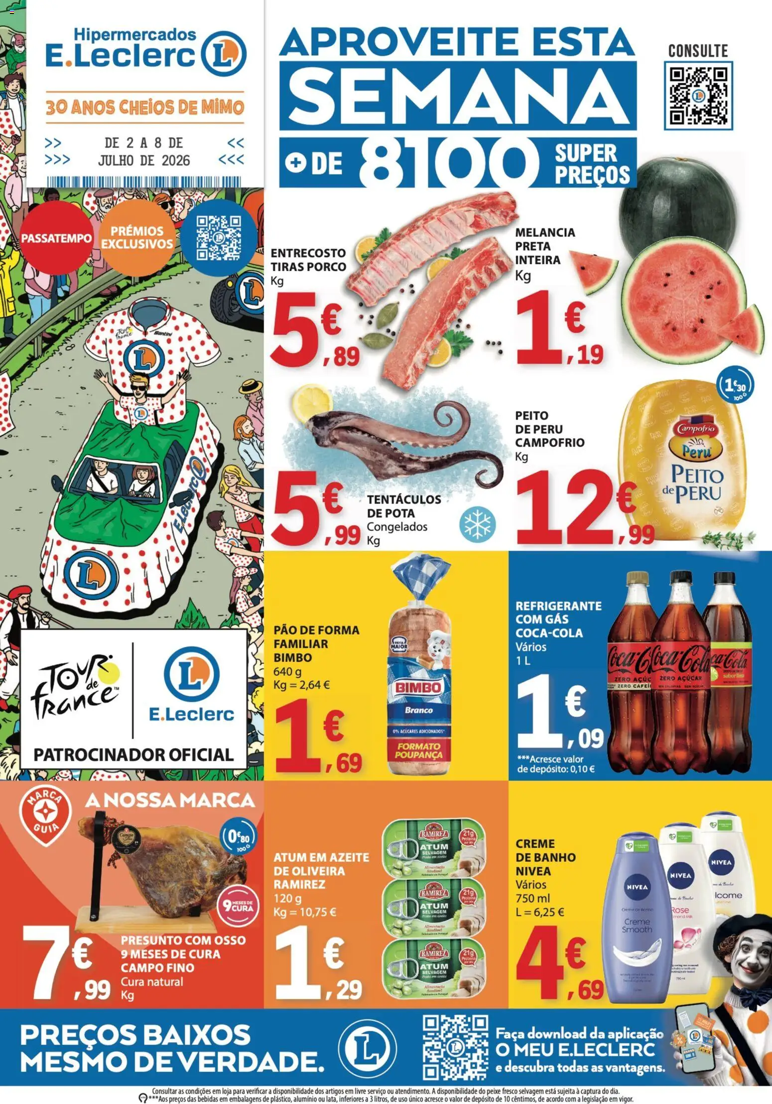 Pré-visualização do folheto da loja E.Leclerc válida a partir de 02/07/2026
