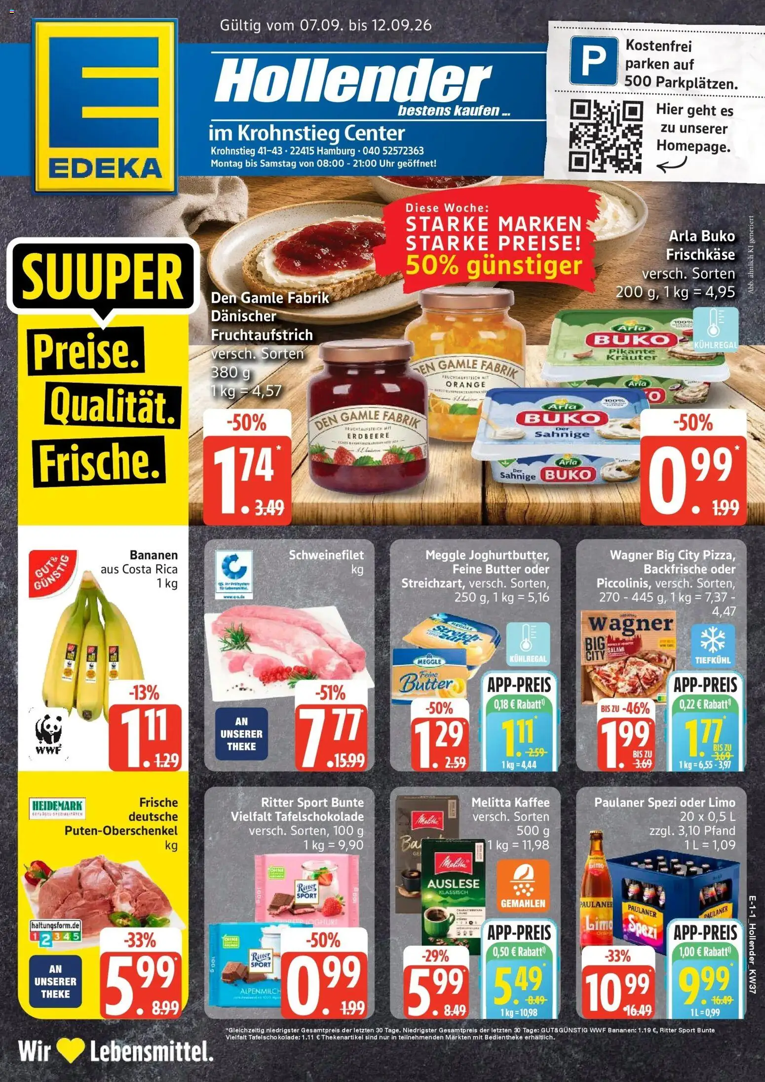 Vorschau von dem Prospekt des Geschäftes Edeka, gültig ab dem 07.09.2026