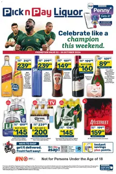 Preview of Pick n Pay flyer valid from 22/10/2026