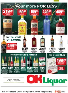 Preview of OK Foods flyer valid from 25/05/2026