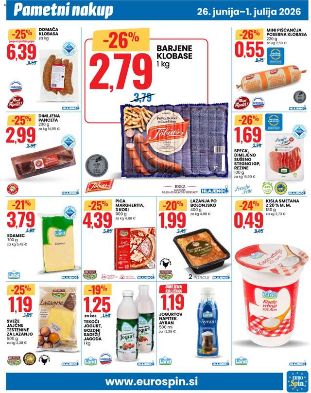 Novi Eurospin katalog od 26.06.