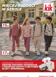 Pogląd gazetki "Kik gazetka" ze sklepu Kik ważnej od 10.08.2026