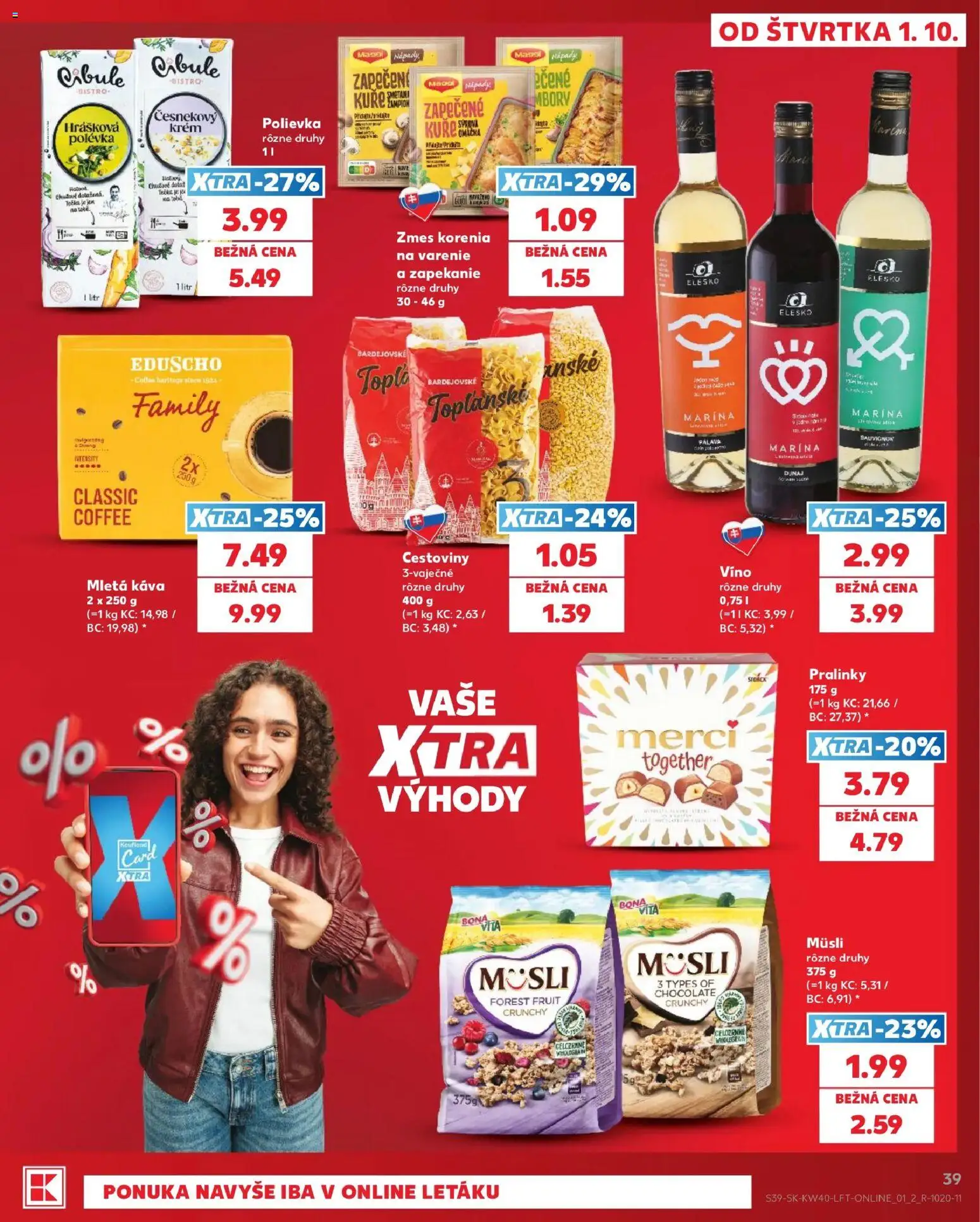 Náhľad Kaufland letáku platného od 01.10.2026