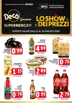 Anteprima dell'opuscolo Decò volantino Gourmet dal negozio Decò valido da 11/05/2026