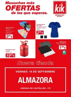 Vista previa del folleto de la tienda KIK válido desde el 15/09/2026 