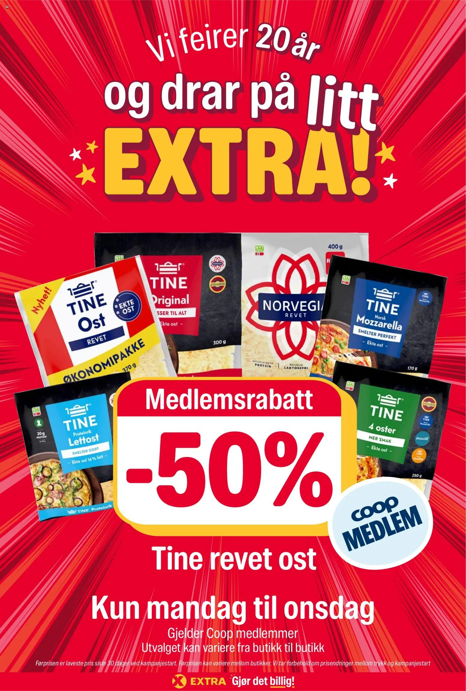 Forhåndsvis Coop Extra kundeavis fra butikk Coop Extra gyldig fra 21/09/2026