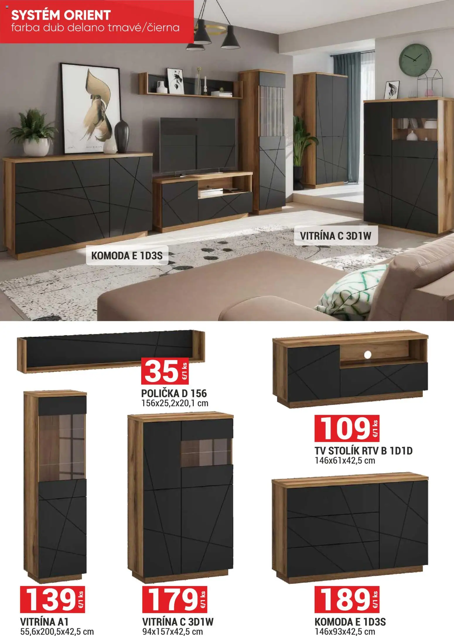 Náhľad Merkury Market letáku platného od 01.11.2026 - Tv, Komoda, Tv stolik, Stolík