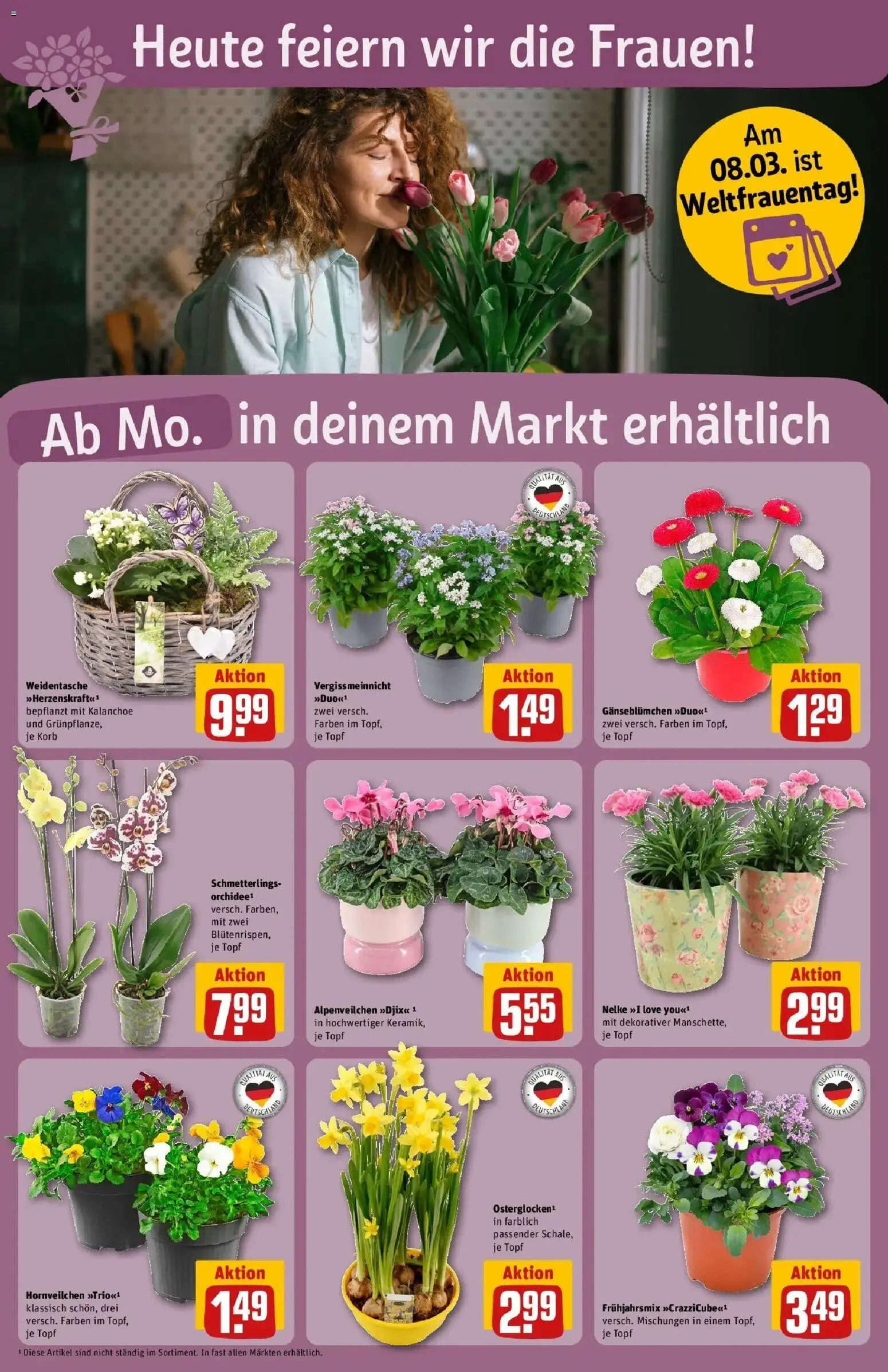 Vorschau von dem Prospekt des Geschäftes Rewe, gültig ab dem 02.03.2026 - Korb