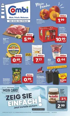 Vorschau von dem Prospekt des Geschäftes Combi, gültig ab dem 22.06.2026