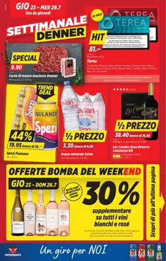 Vorschau des Merkblatts Denner aktionen IT vom Shop Denner gültig von 23.07.2026 bis 29.07.2026