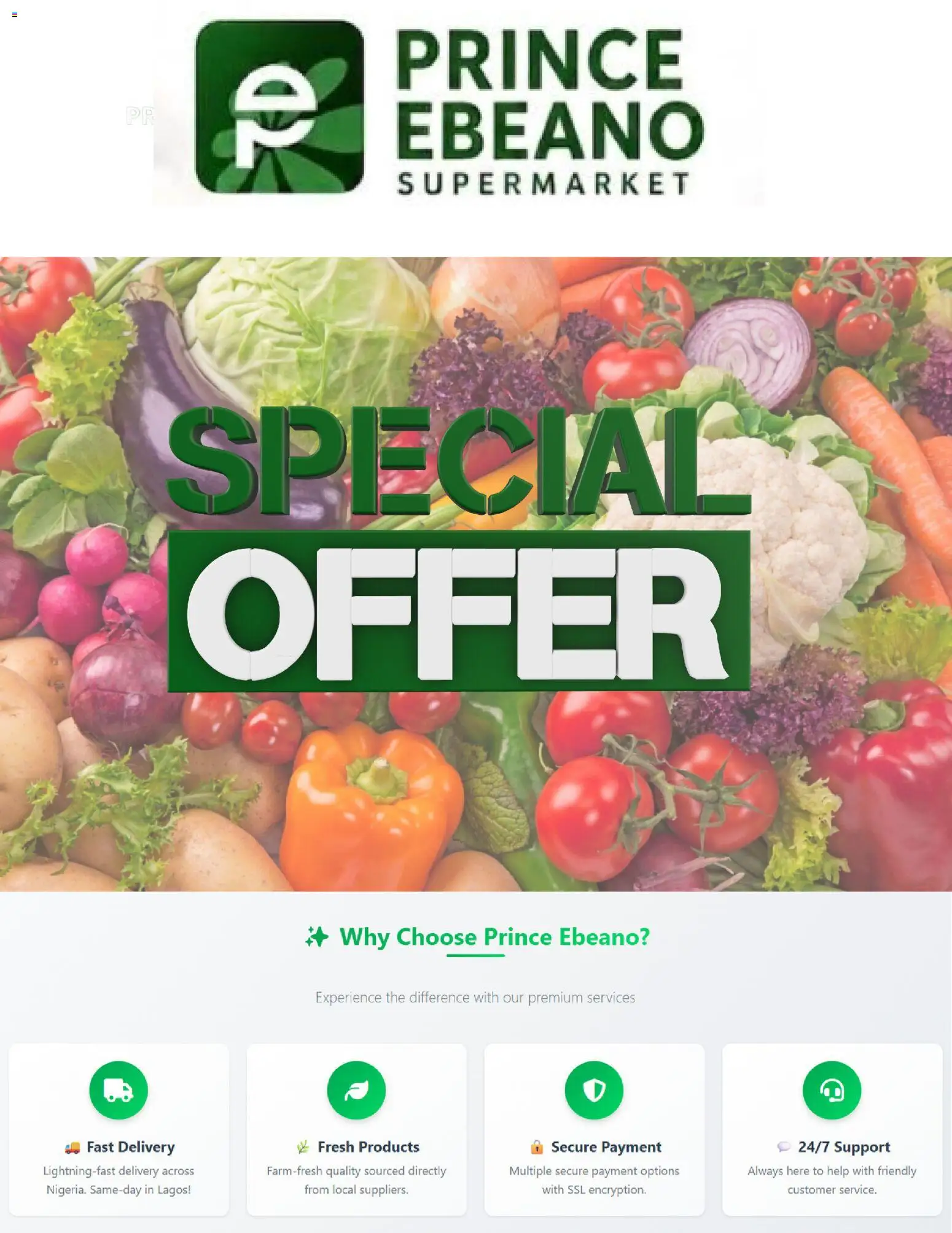 Preview of Prince Ebeano Supermarket Prince Ebeano Supermarket Catalogue valid 30/08/2026