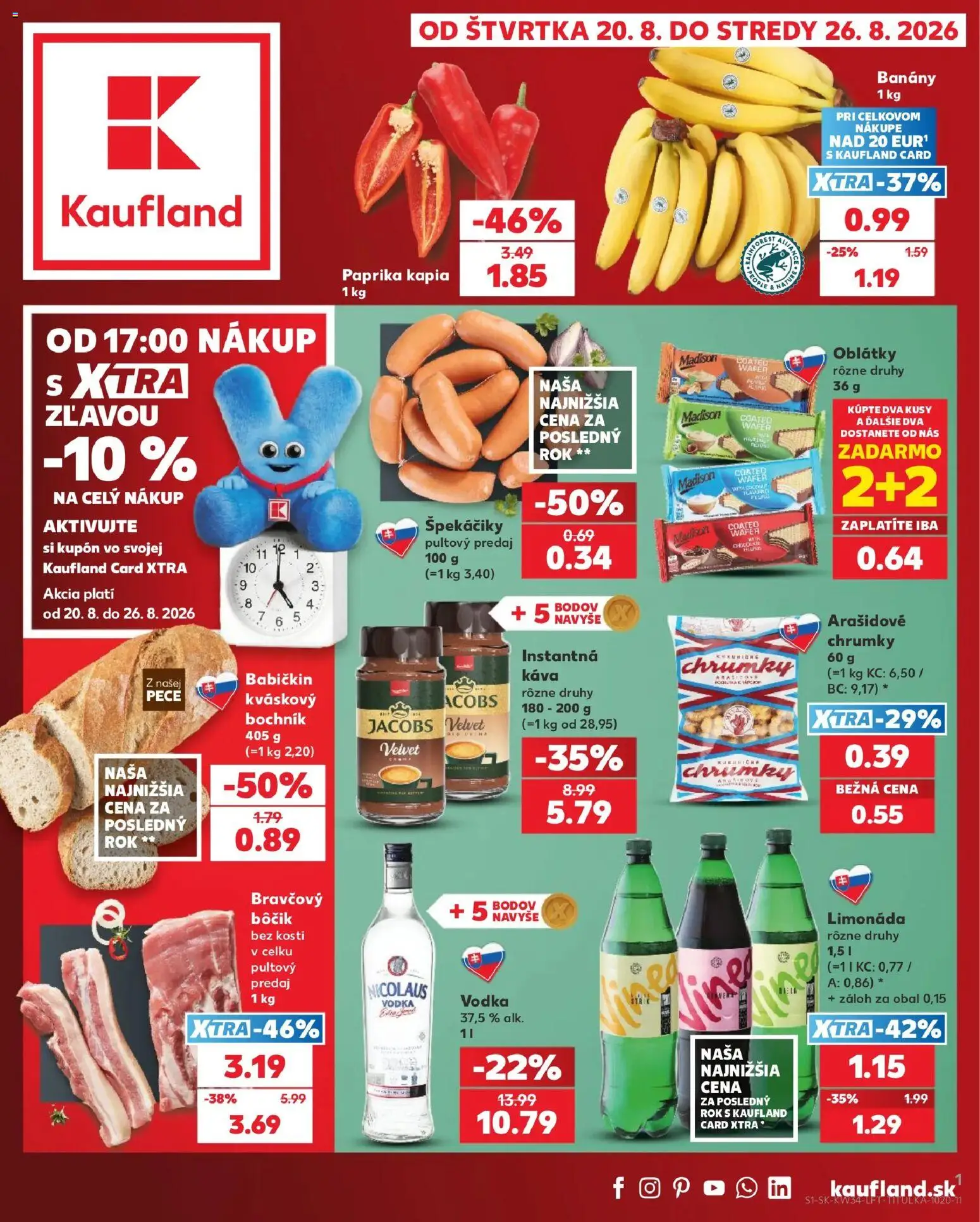 Náhľad Kaufland letáku platného od 20.08.2026