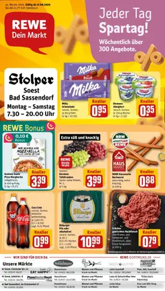 Vorschau von dem Prospekt des Geschäftes Rewe, gültig ab dem 17.08.2026