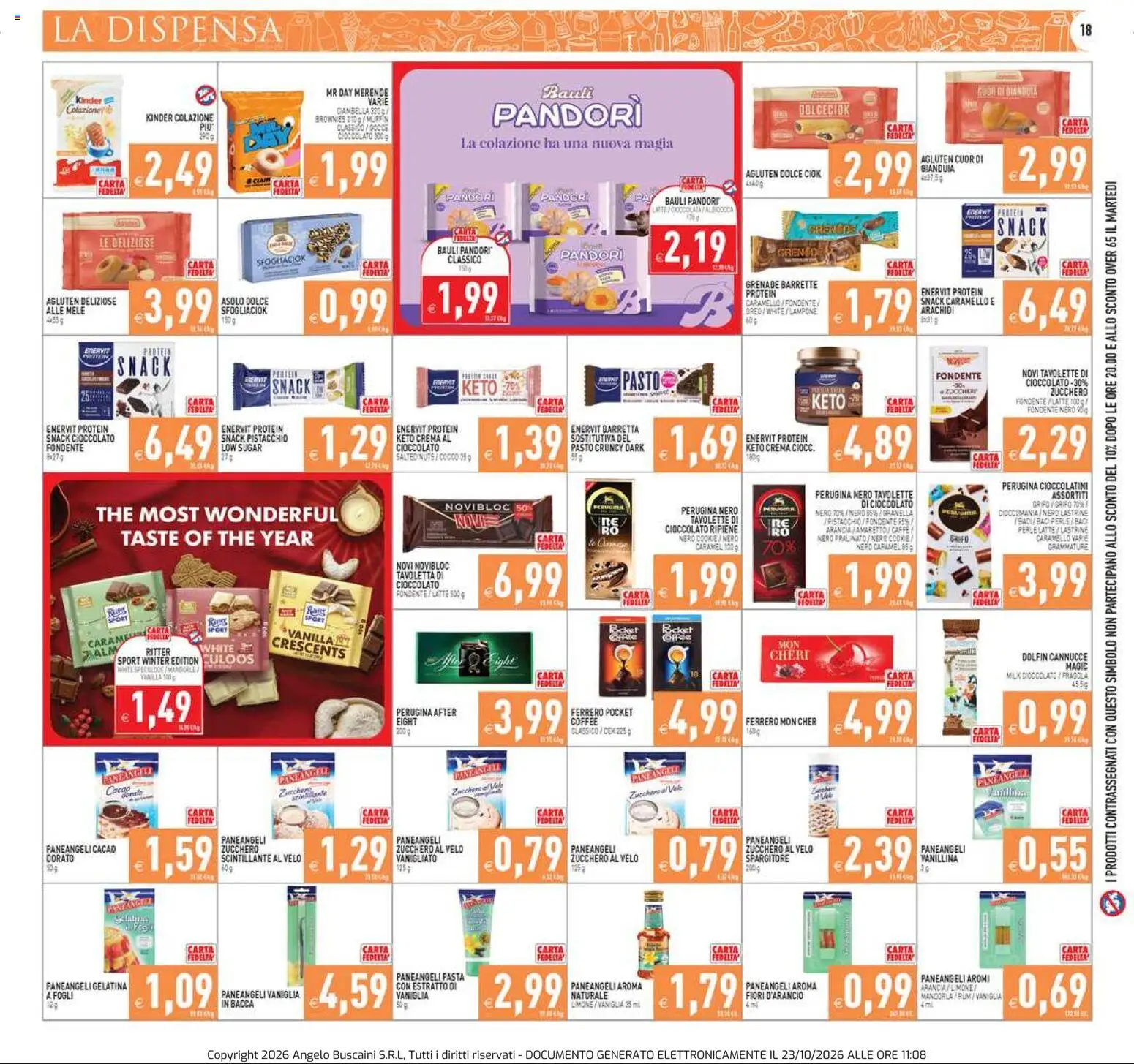 Anteprima dell'opuscolo PIM Supermercati volantino dal negozio PIM Supermercati valido da 23/10/2026