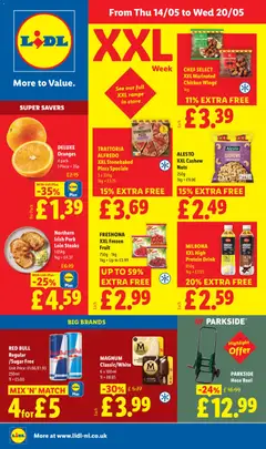 Preview of Lidl Lidl - XXL Week valid from 14/05/2026