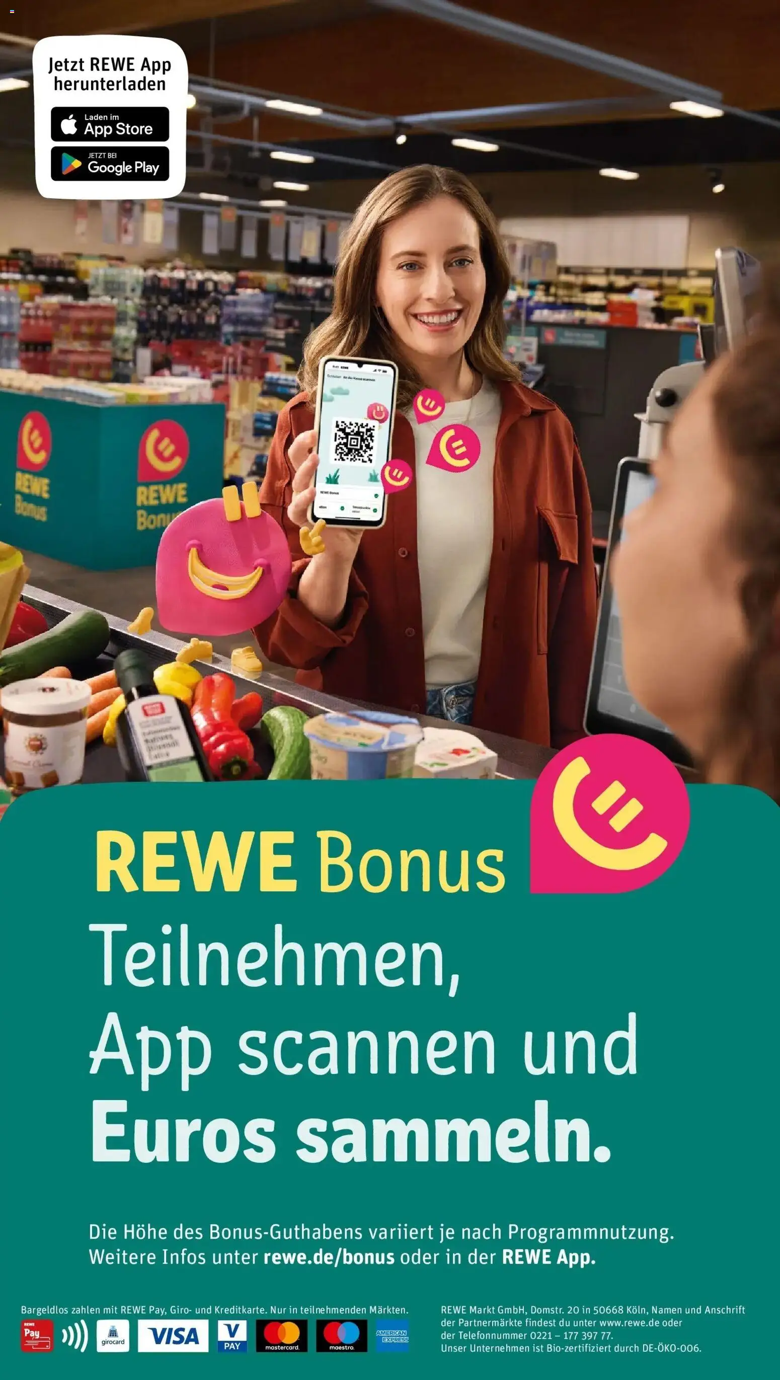 Vorschau von dem Prospekt des Geschäftes Rewe, gültig ab dem 26.10.2026