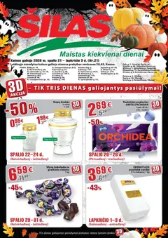 Šilas parduotuvės leidinio Šilas leidinys galiojančio nuo 2026.10.21 peržiūra