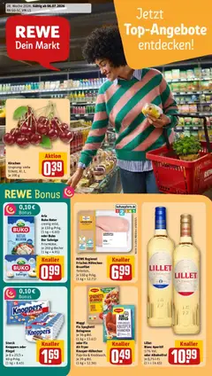 Vorschau von dem Prospekt des Geschäftes Rewe, gültig ab dem 06.07.2026