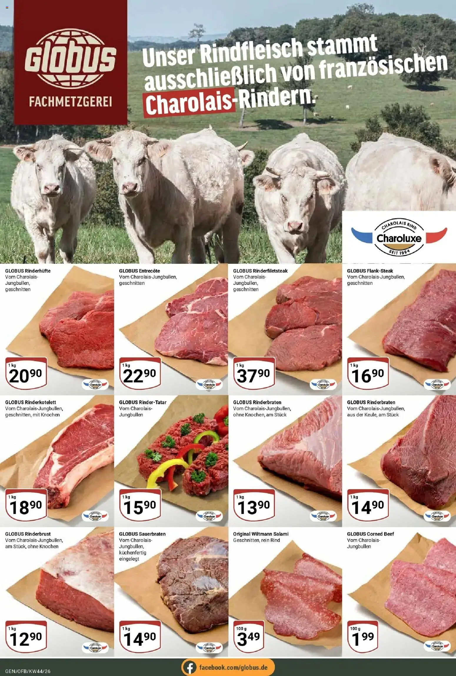 Vorschau von dem Prospekt des Geschäftes Globus, gültig ab dem 26.10.2026
