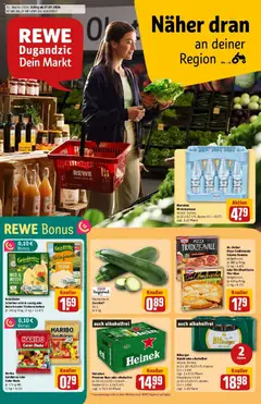 Vorschau von dem Prospekt des Geschäftes Rewe, gültig ab dem 27.07.2026