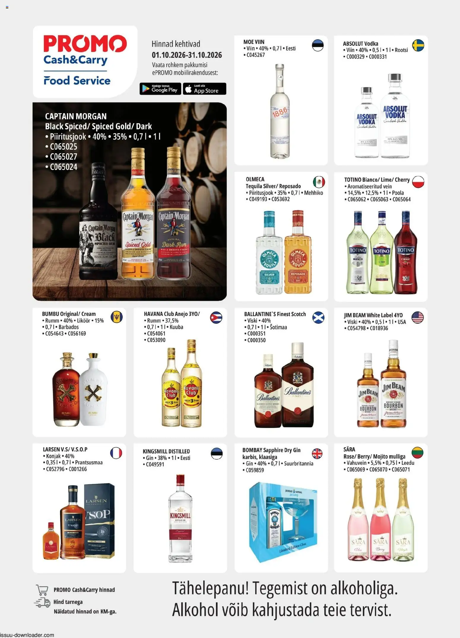ePromo kliendilehe eelvaade alates 01.10.2026
