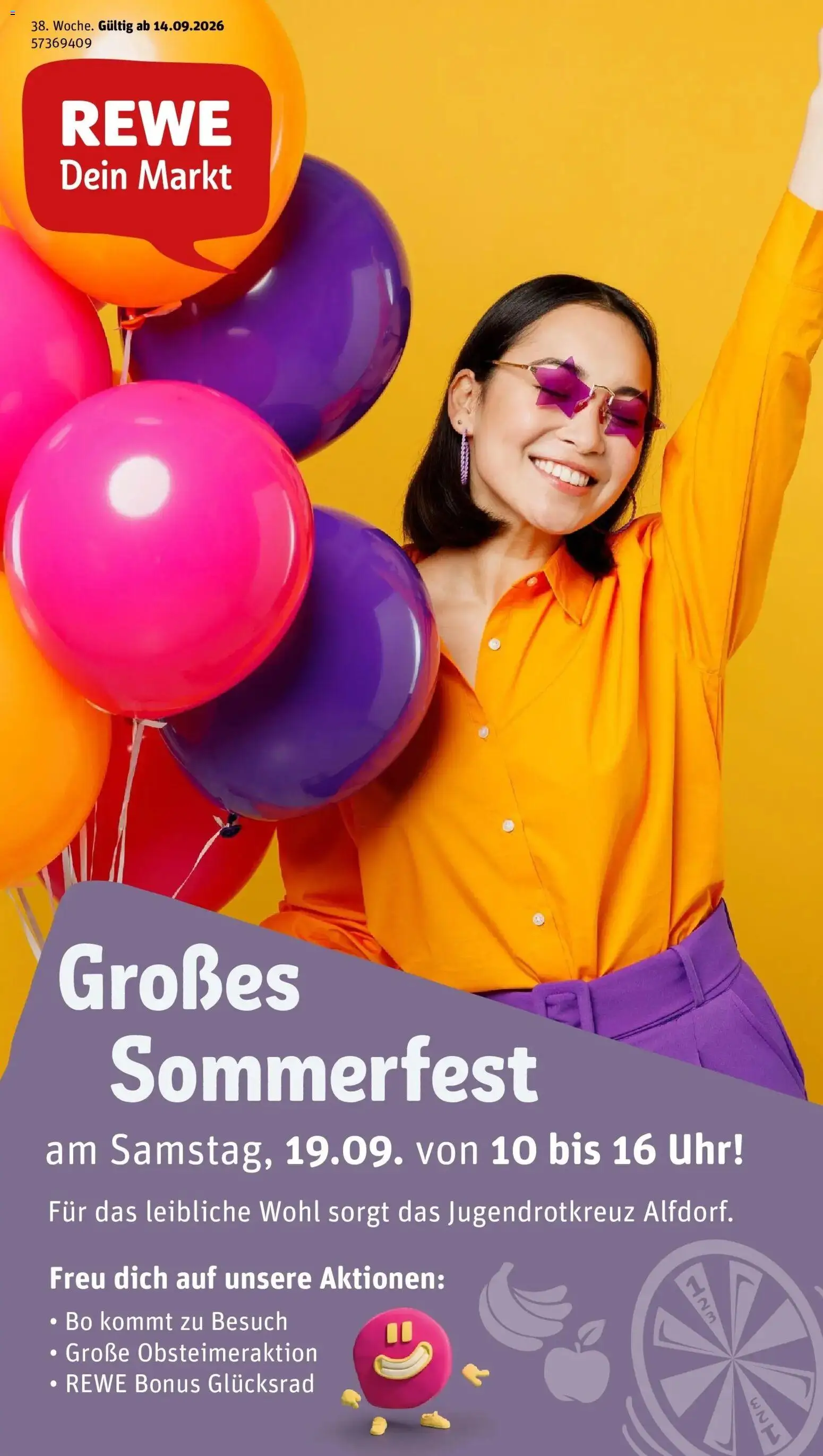 Vorschau von dem Prospekt des Geschäftes Rewe, gültig ab dem 14.09.2026