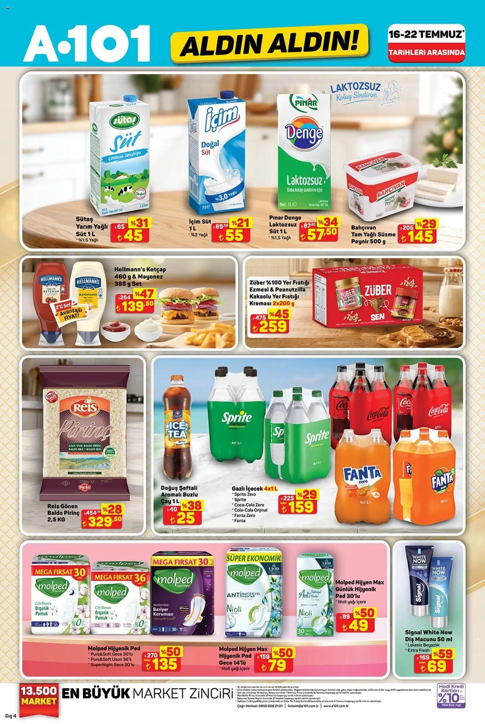 A101 A101 - Katalog Aldın Aldın 16.07.2026 - Broşürünün önizlemesi