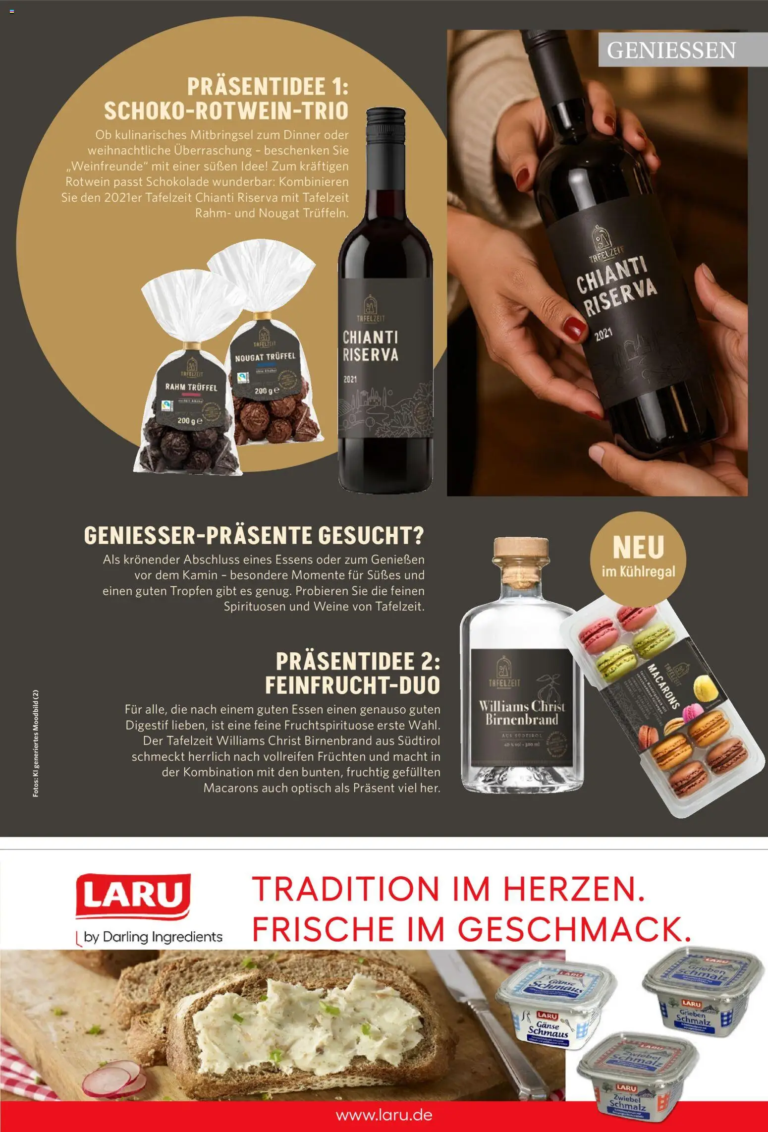 Vorschau von dem Prospekt des Geschäftes Famila Nordwest, gültig ab dem 01.11.2026 - Schokolade, Kamin, Rotwein