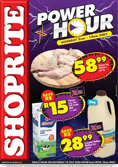 Preview of Shoprite flyer valid from 18/07/2026