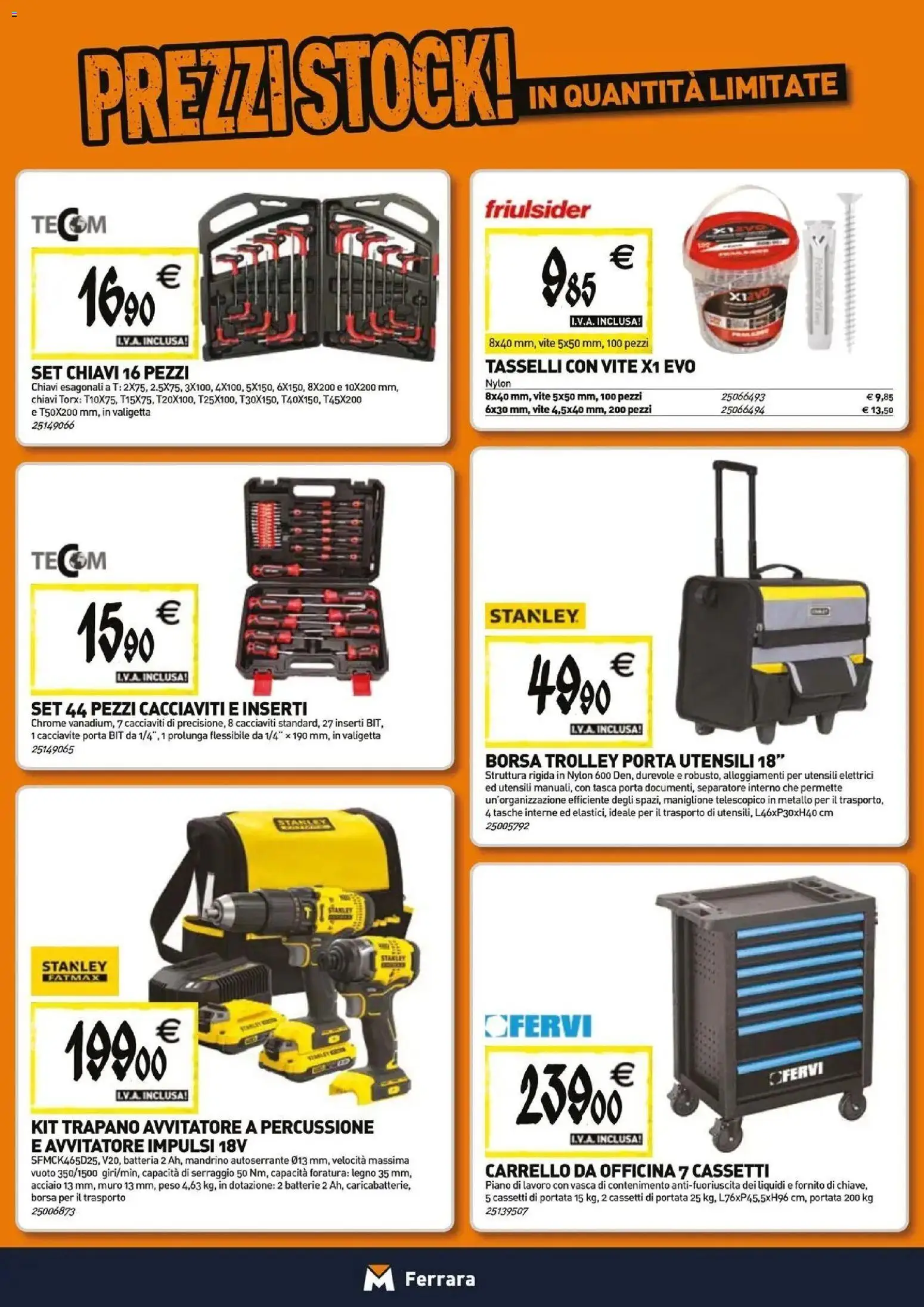 Anteprima dell'opuscolo TECNOMAT catalogo Ferrara dal negozio TECNOMAT valido da 29/10/2026