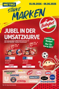 Vorschau von dem Prospekt des Geschäftes Metro, gültig ab dem 01.06.2026