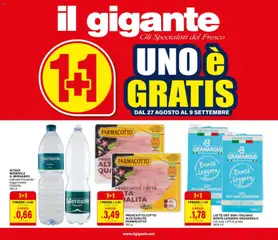 Anteprima dell'opuscolo Il Gigante volantino dal negozio Il Gigante valido da 27/08/2026