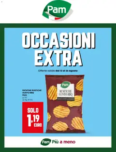 Anteprima dell'opuscolo PAM volantino Occasioni Extra dal negozio PAM valido da 13/08/2026