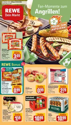 Vorschau von dem Prospekt des Geschäftes Rewe, gültig ab dem 21.06.2026